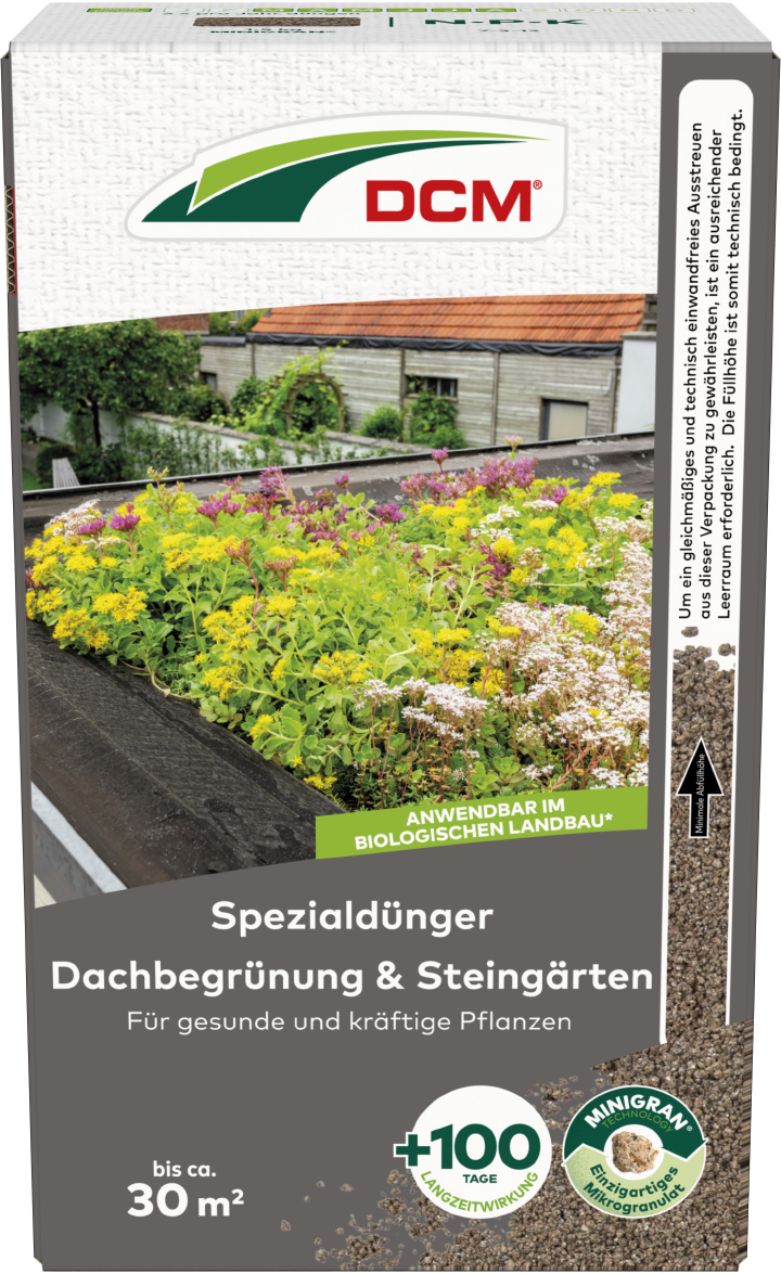 DCM Spezialdünger Dachbegrünung & Steingärten